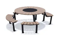 Delia bordsgrupp med rullstolsplats L227 x B227 x H74 cm