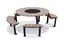 Delia bordsgrupp med rullstolsplats L227 x B227 x H74 cm
