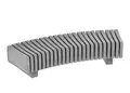 ReBnew Vertebra böjd benk L200 x B61 x H45 cm