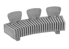 ReBnew Vertebra böjd bänk med rygg L200 x B61 x H79/45 cm