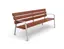 ReBnew Ecosens parkbänk L180 x B73 x H85/44 cm