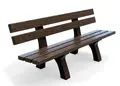 ReBnew Tro parkbänk L200 x B67 x H82/44 cm