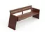 ReBnew Alp parkbänk L220 x B61 x H83/46 cm