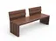 ReBnew Tor parkbänk L180 x B57 x H77/45 cm