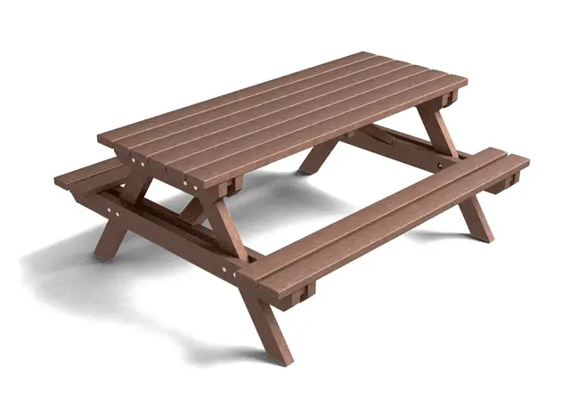ReBnew picknickbord L152 x B180 x H77/44 cm 