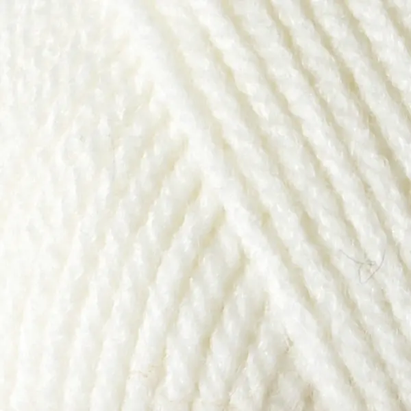 Lady akrylgarn vit 50 g 