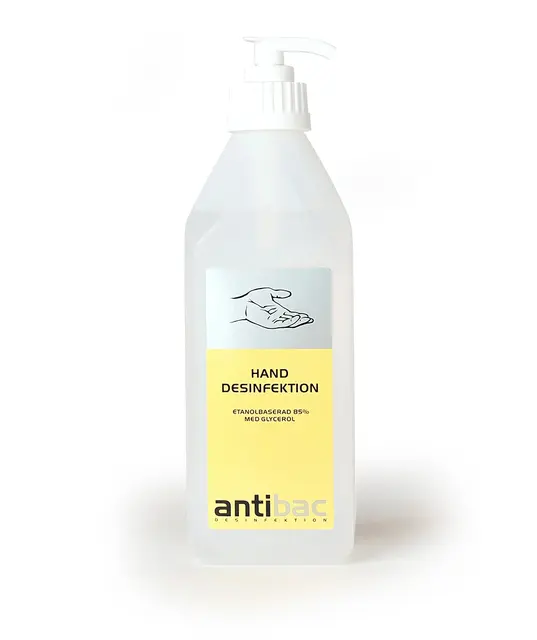 Antibac handdesinfektion med pump 600 ml 15 st 