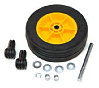 Rabo framhjul 200 x 50 mm, komplett