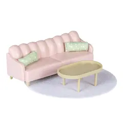 Lundby Dockhusmöbler vardagsrum 5 delar