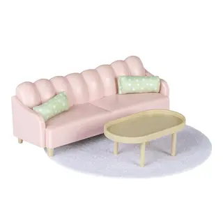 Lundby Dockhusmöbler vardagsrum 5 delar