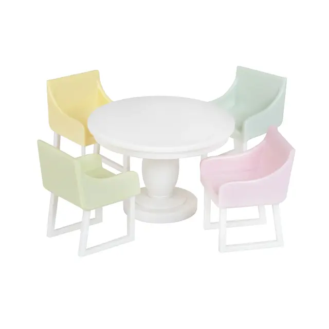 Lundby Dockhusmöbler matsal 5 delar 