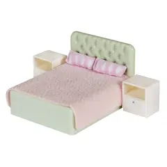 Lundby Dockhusmöbler sovrum 3 delar