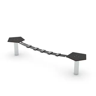Balansbro/Hängbro – smal L250 x B50 x H50 cm