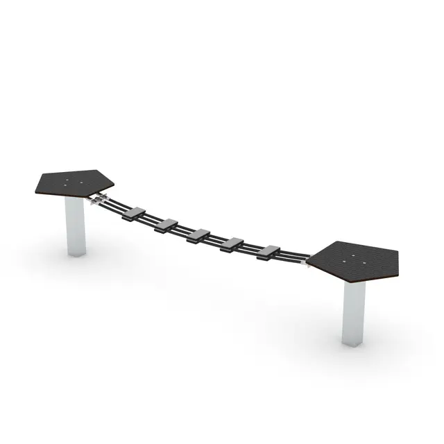 Balansbro/Hängbro – smal L250 x B50 x H50 cm 