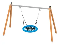 Kompisgunga/F&#229;gelbogunga med st&#228;llning L149 x B369 x H228 cm