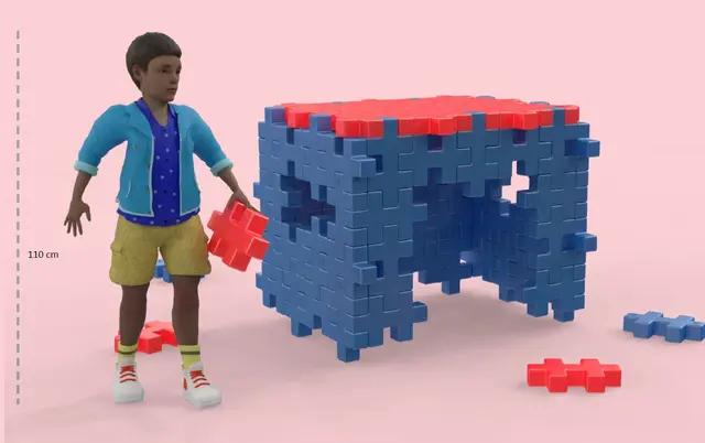 KÆMPE Plus-Plus 24 deler 