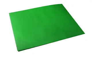 Reklamkartong grön 50 x 70 cm, 300 g, 10 ark