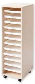 Uni aktivitetshylla L35 x B42 x H106 cm