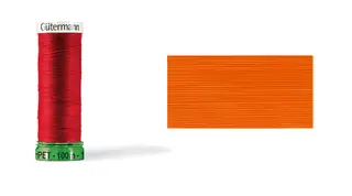Güterrmann polyestertråd orange 100 m