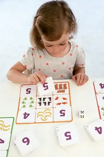 4, 5, 6 jag kan r&#228;kna Lotto fr&#229;n 4 &#229;r
