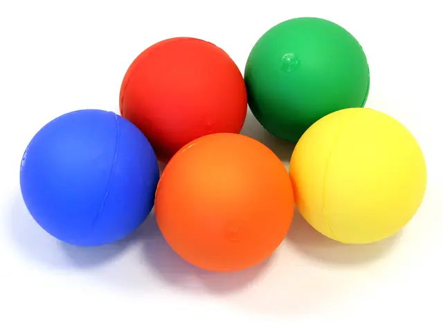 Opunkterbara bollar Ø16 cm, 5 st 
