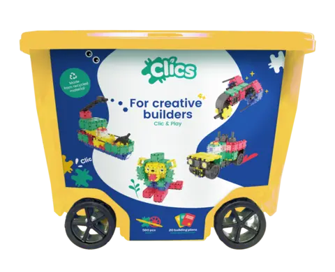 Clics byggset 800 delar