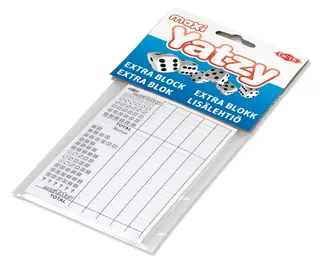 Maxi Yatzy block