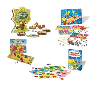 Spelpaket form och f&#228;rg 4 st