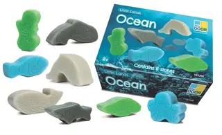 Havsdjur i sten 8 st