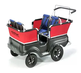 Winther Turtle barnbuss standard 4 personer