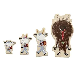 Bockarna Bruse figurer 4 st