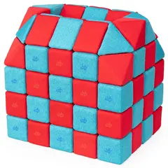 JollyHeap magnetiska byggklossar 1223 100 st