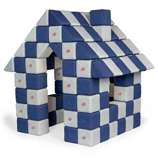 JollyHeap magnetiska byggklossar 1526 150 st 