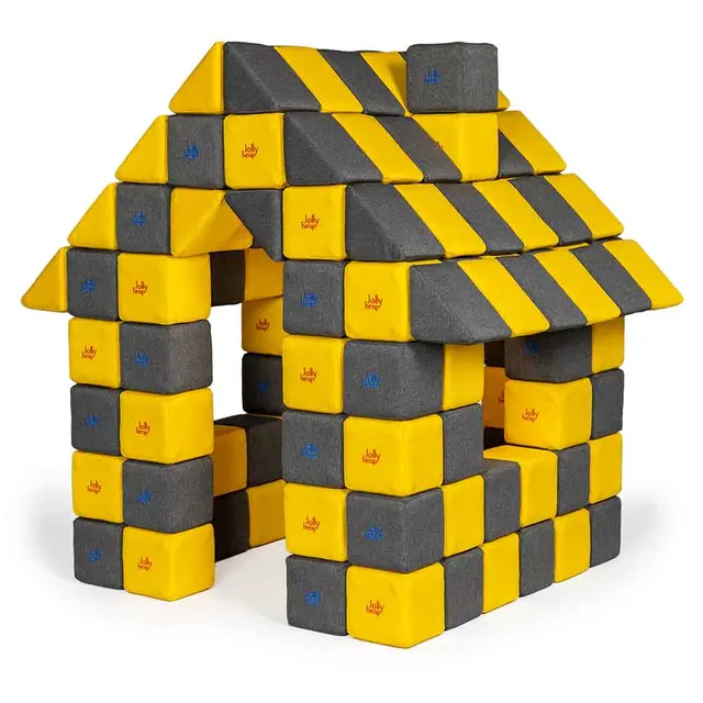 JollyHeap magnetiska byggklossar 1622 150 st 