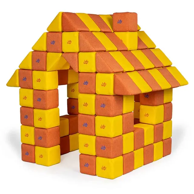 JollyHeap magnetiska byggklossar 1625 150 st 