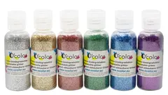 Bio glitter mixpakke 6 x 22 g