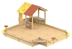 Prime Risto sandbox and playhouse Bloom