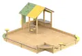 Prime Risto sandbox and playhouse Meadow