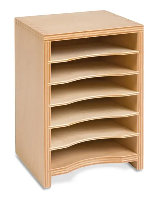 Geometric Form Card Cabinet 