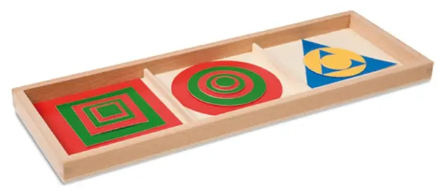 Inscribed And Concentric Figures Plastic 