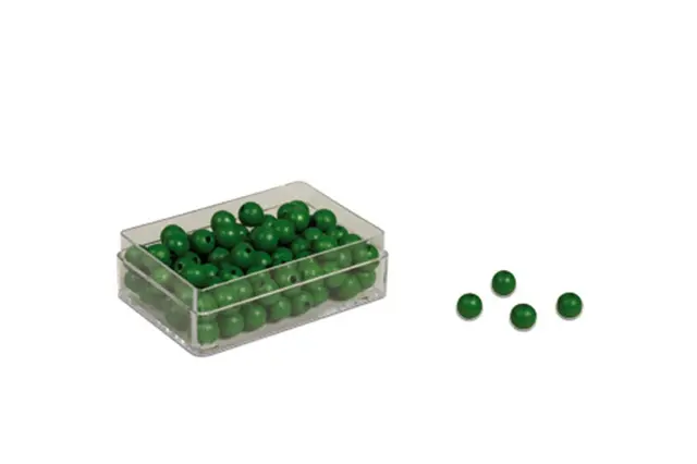 Green Beads: (100) 