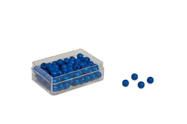 Blue Beads: (100) 