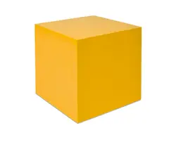 One Yellow Cube