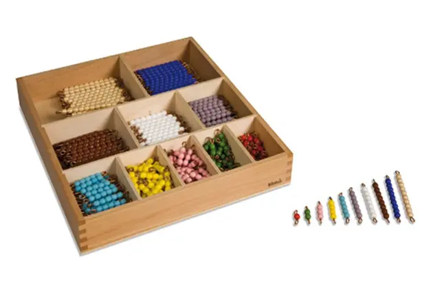 Decanomial Bead Bar Box Individual Beads, Glass 
