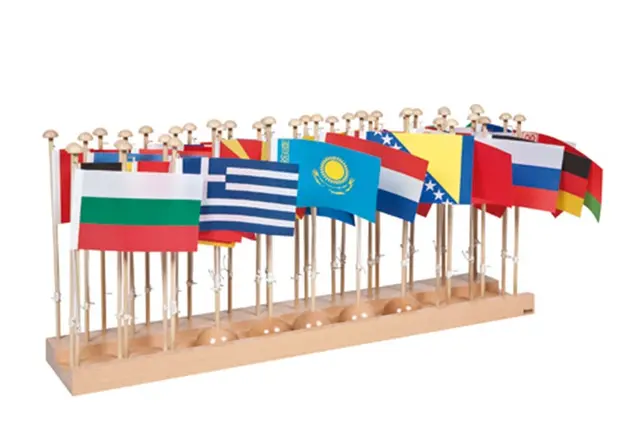 Flag Stand Of Europe 