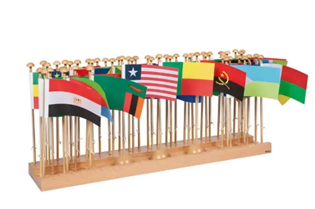 Flag Stand Of Africa 