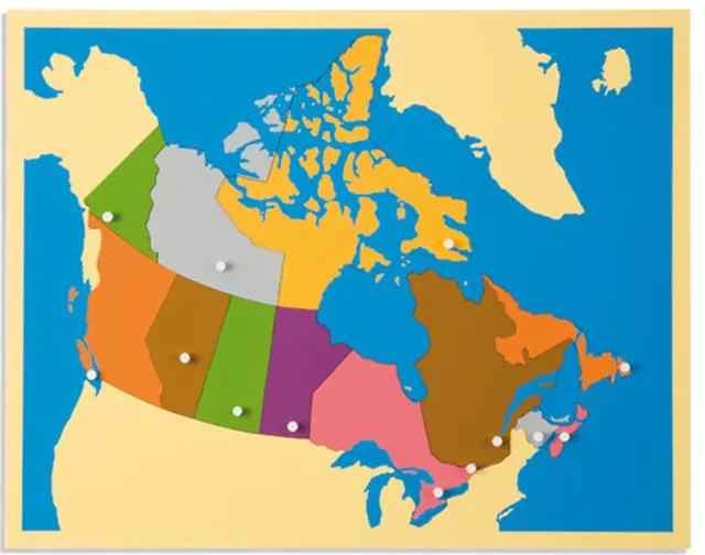 Puzzle Map: Canada 