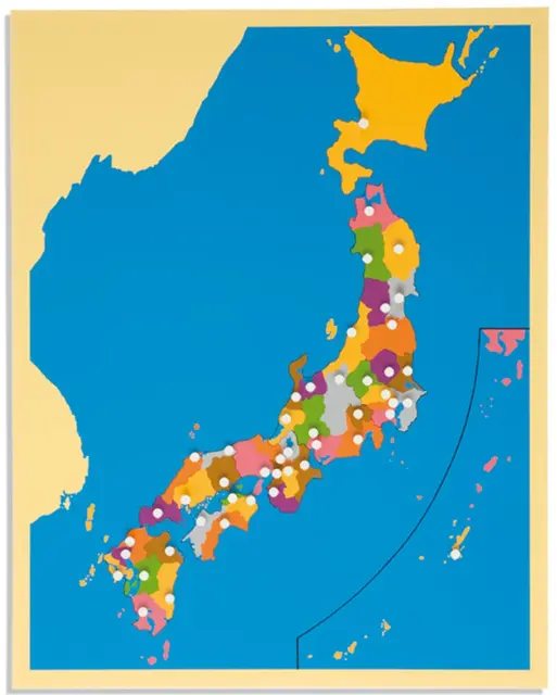 Puzzle Map: Japan 