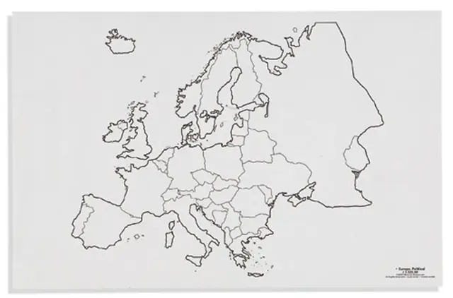 Europe: Political 50 st 