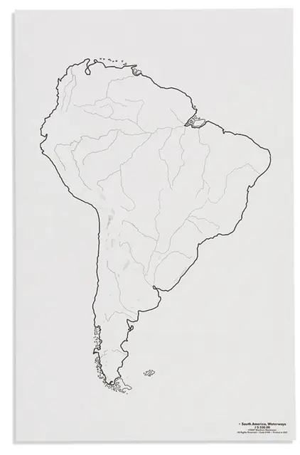 South America: Waterways 50 st 